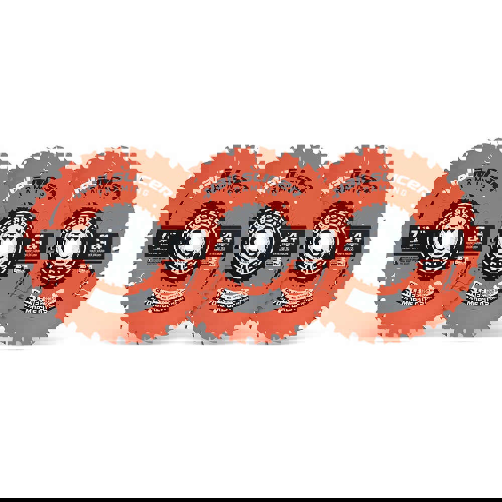 Wet & Dry Cut Saw Blade: 7-1/4